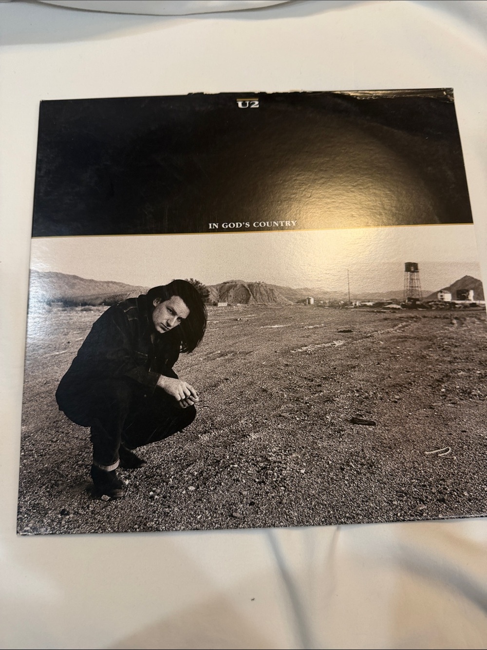 U2: IN GOD'S COUNTRY / BULLET THE BLUE SKY / RUNNING TO STAND STILL - Vinyl 45